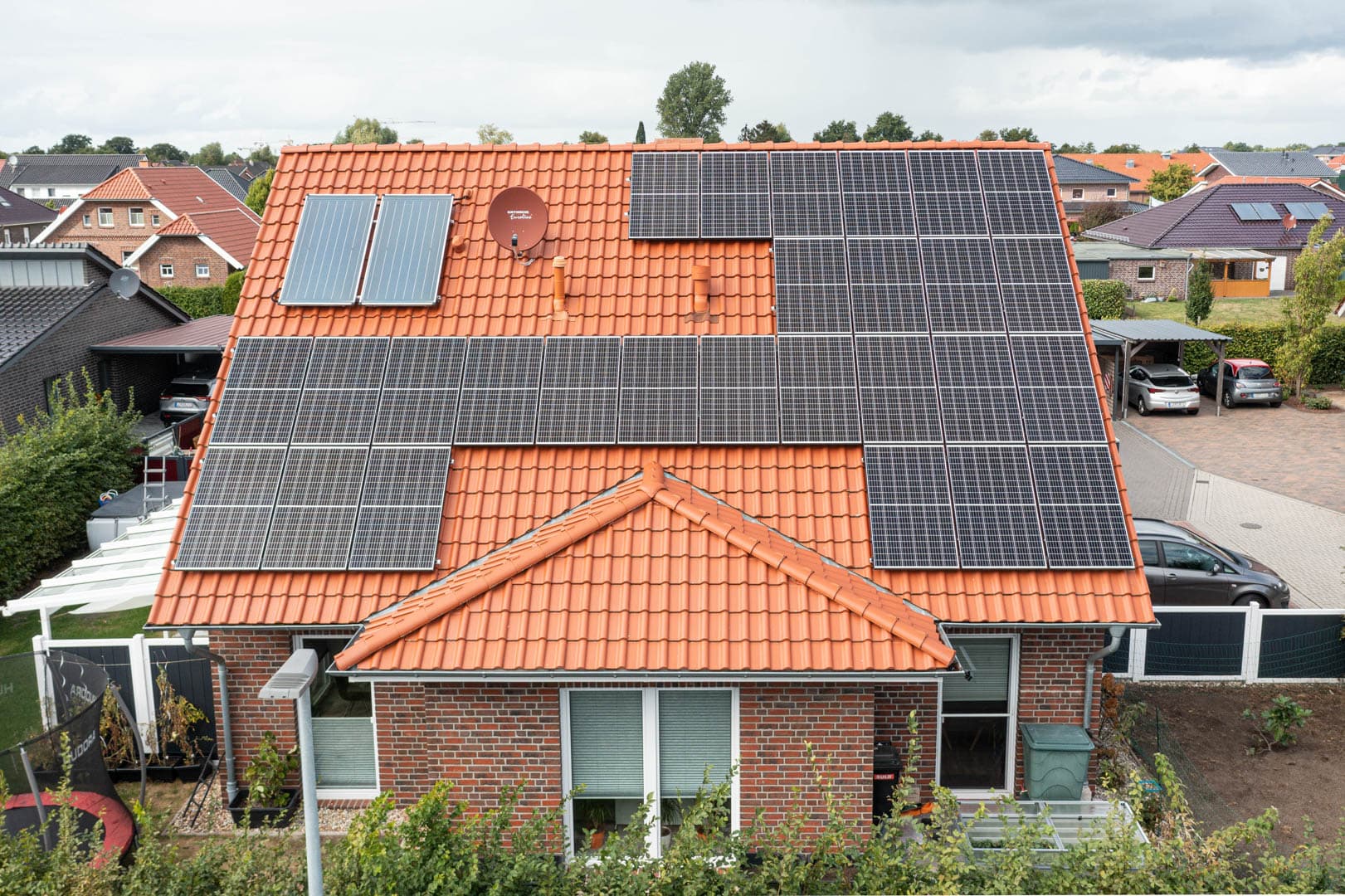 Photovoltaikanlage eines Kunden