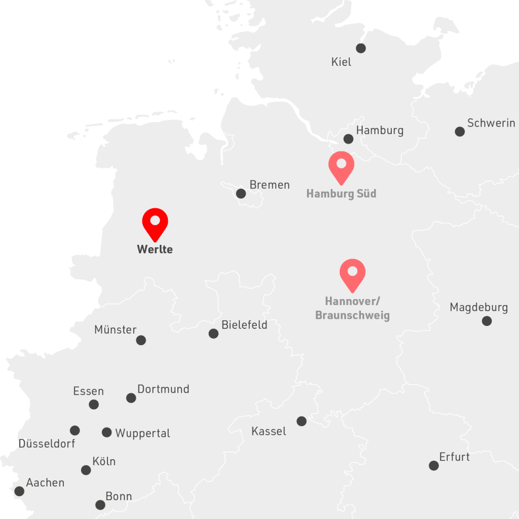 Nordwest Gruppe Standort Werlte und Umgebung