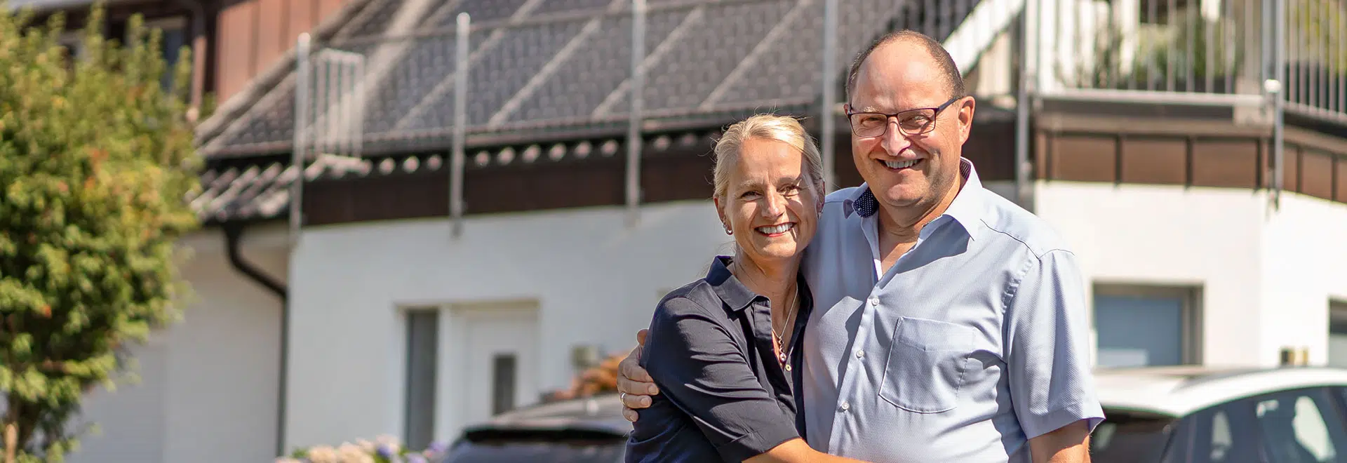 Kundenreferenz Foto von Jürgen Bruns und seiner Frau